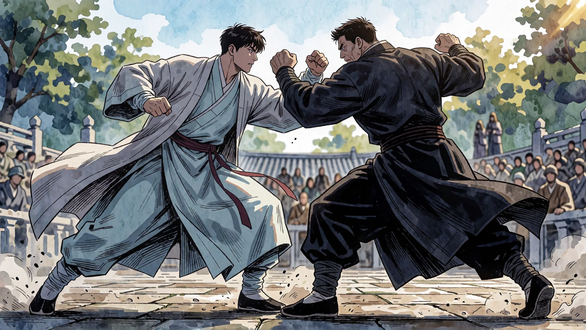 Chapter 129 thumbnail — Dropped into Murim with an Instant Kill Skill