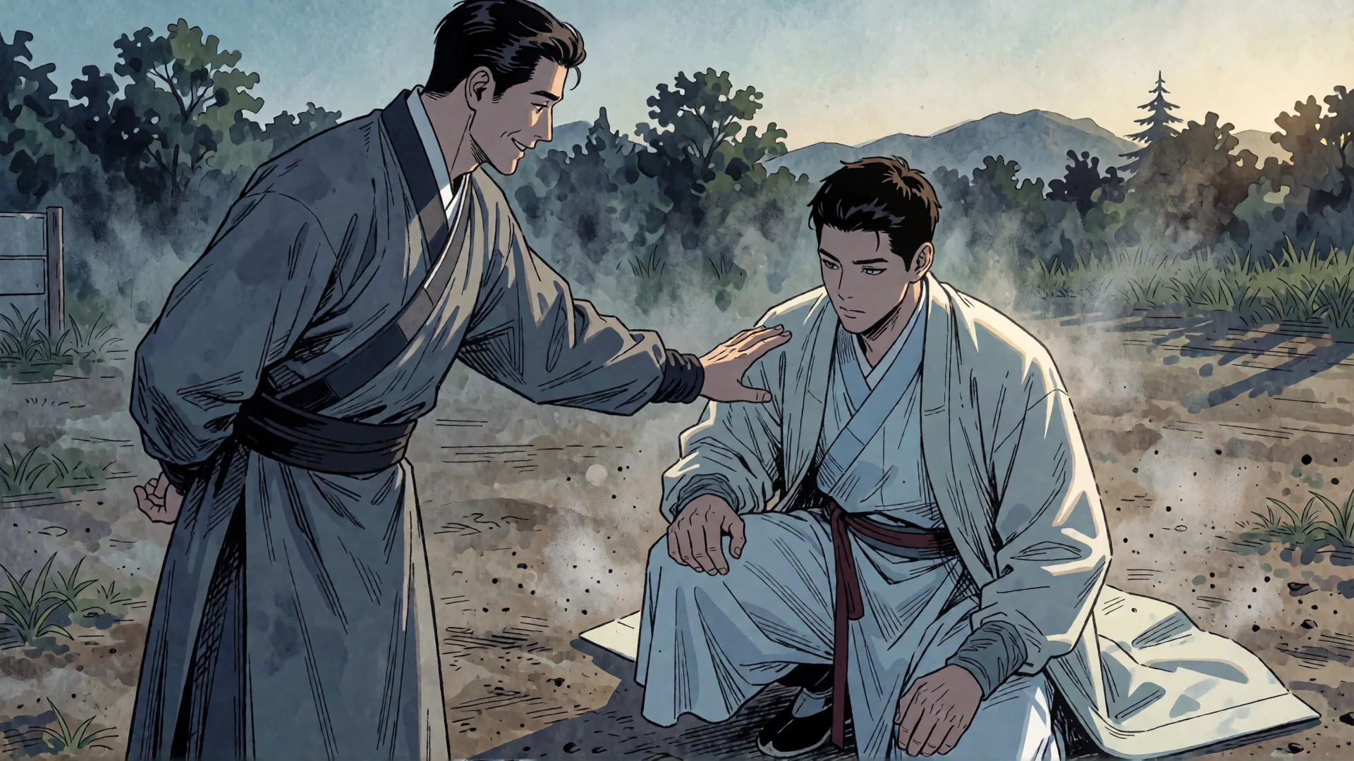 Chapter 18 thumbnail — Dropped into Murim with an Instant Kill Skill