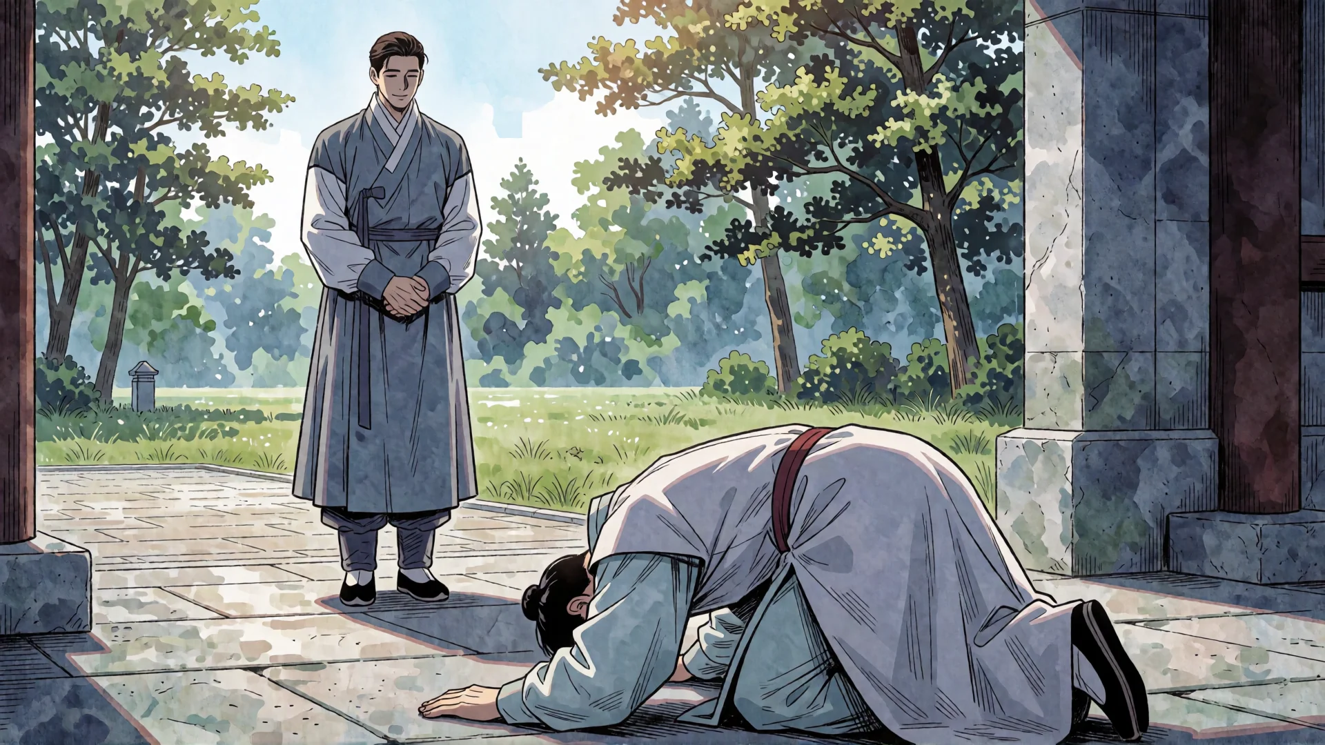 Chapter 3 thumbnail — Dropped into Murim with an Instant Kill Skill