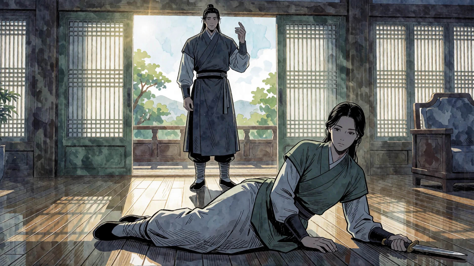 Chapter 39 thumbnail — Dropped into Murim with an Instant Kill Skill