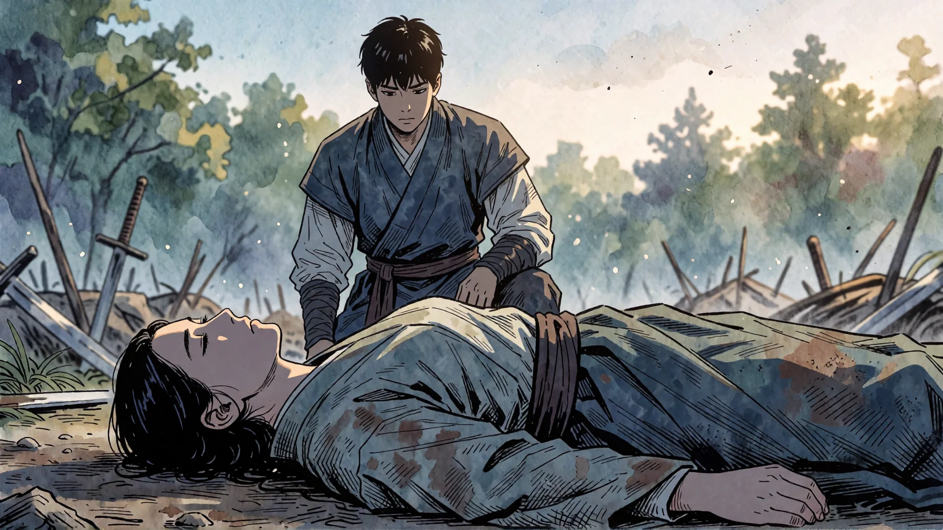 Chapter 42 thumbnail — Dropped into Murim with an Instant Kill Skill