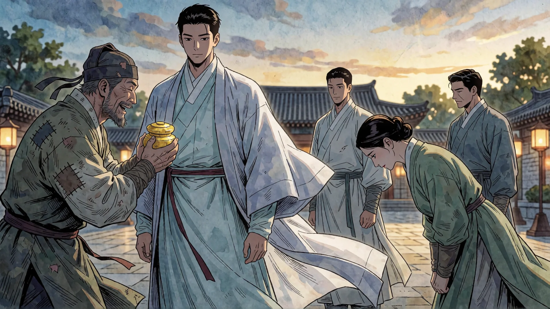 Chapter 44 thumbnail — Dropped into Murim with an Instant Kill Skill