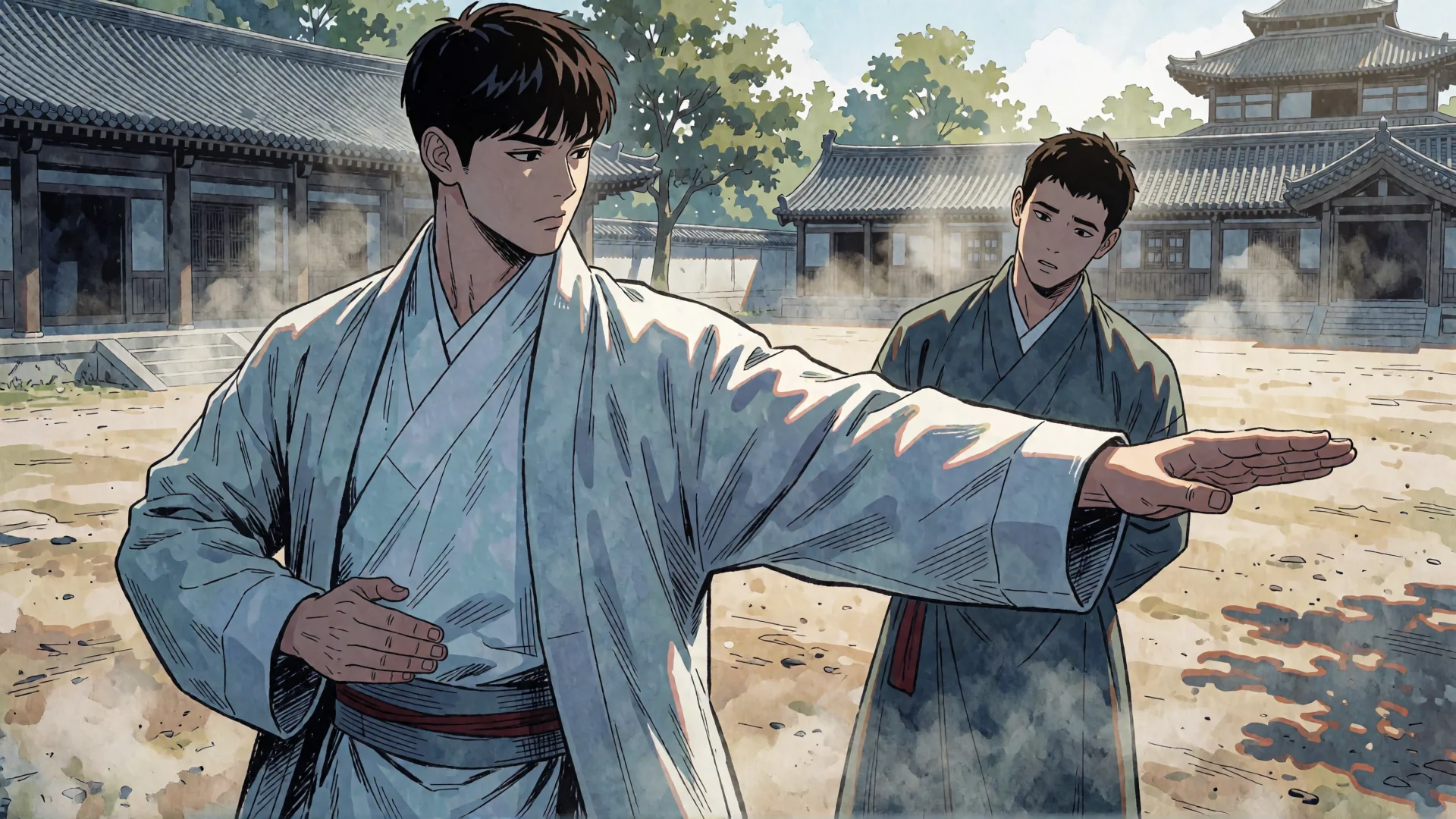 Chapter 5 thumbnail — Dropped into Murim with an Instant Kill Skill
