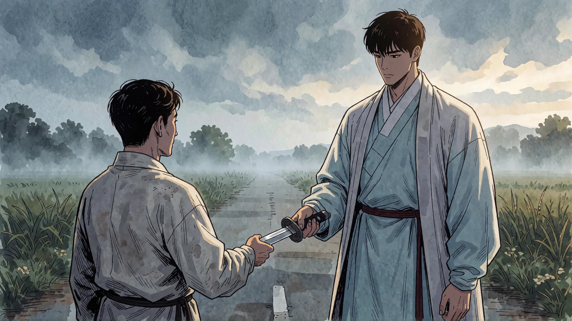 Chapter 77 thumbnail — Dropped into Murim with an Instant Kill Skill