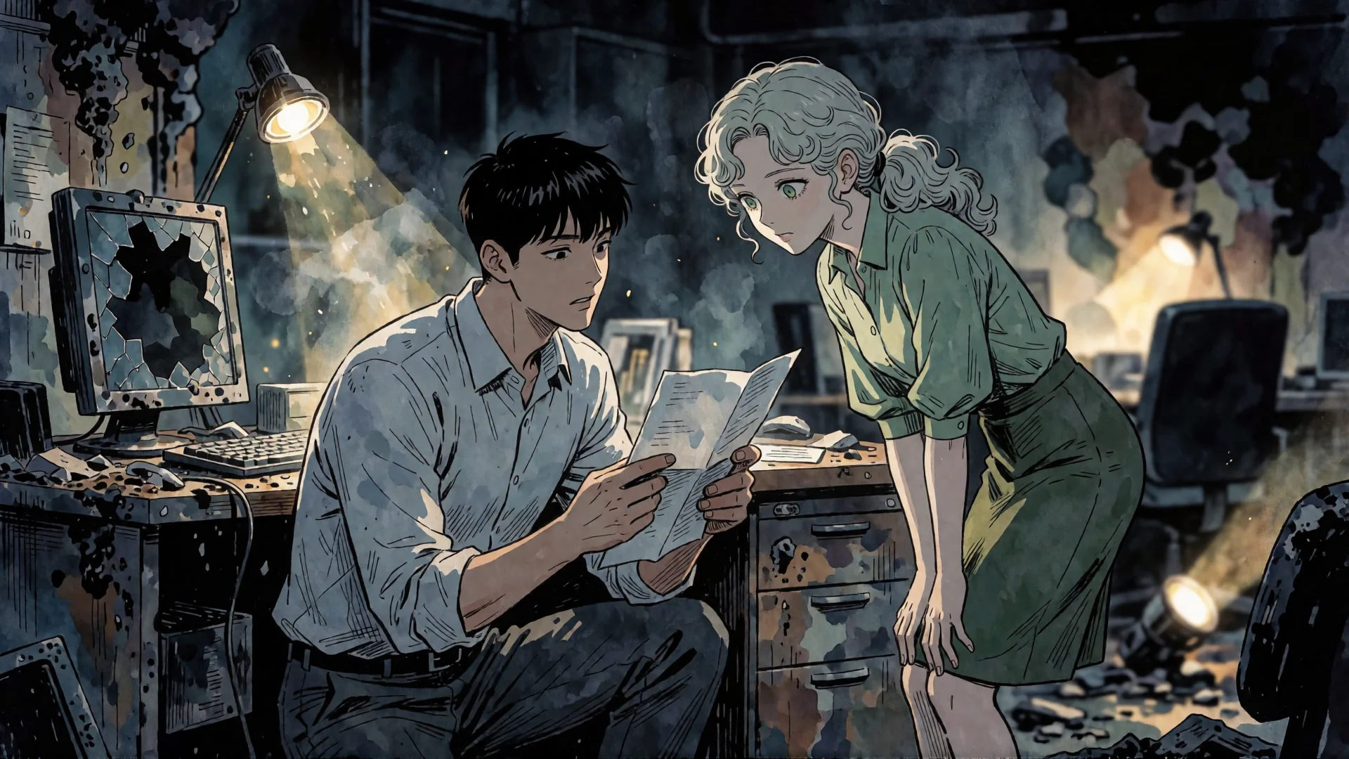 Chapter 297 thumbnail — Got Dropped in a Ghost Story, Still Gotta Work — Part 2