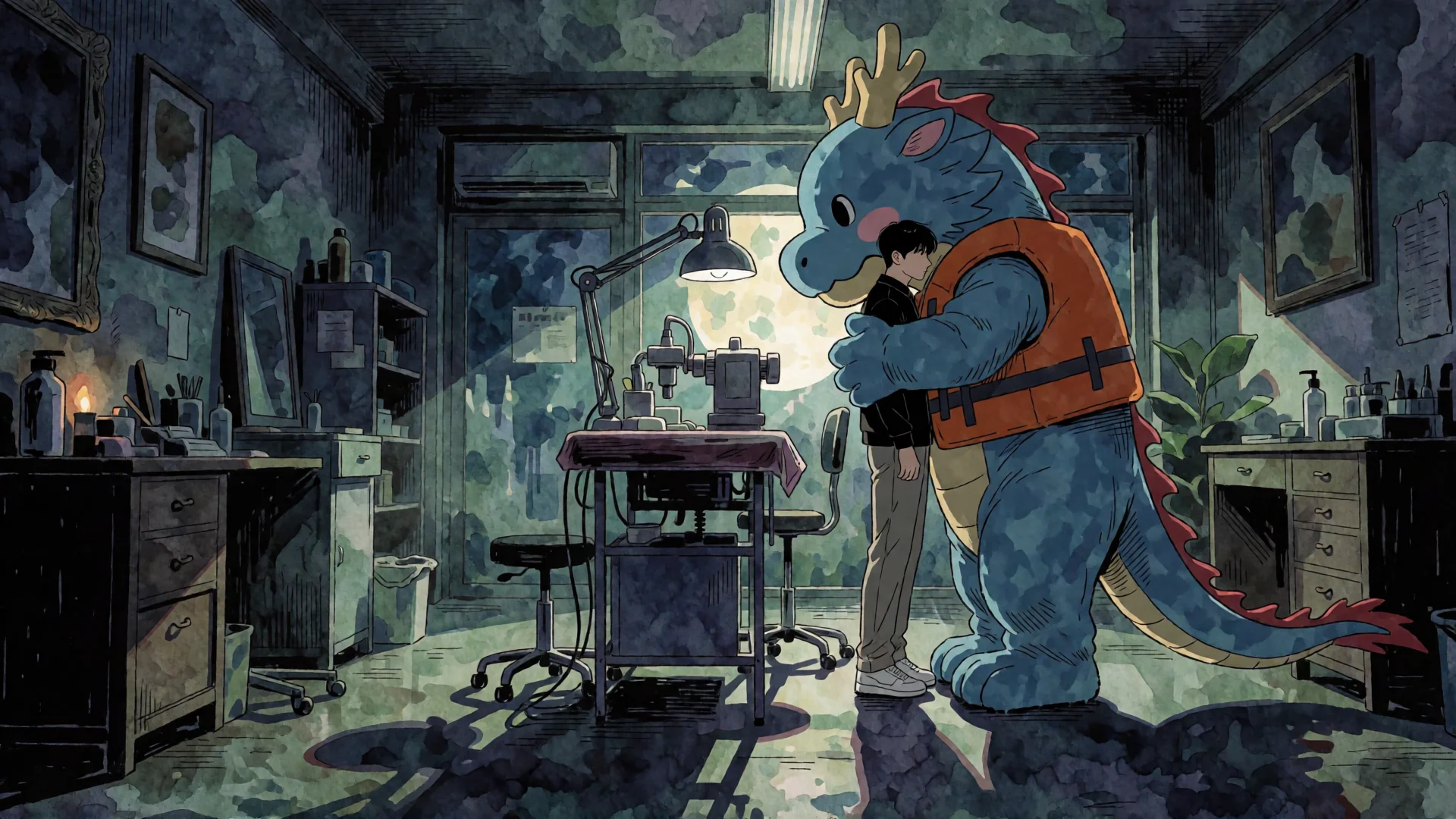 Chapter 308 thumbnail — Got Dropped in a Ghost Story, Still Gotta Work — Part 2