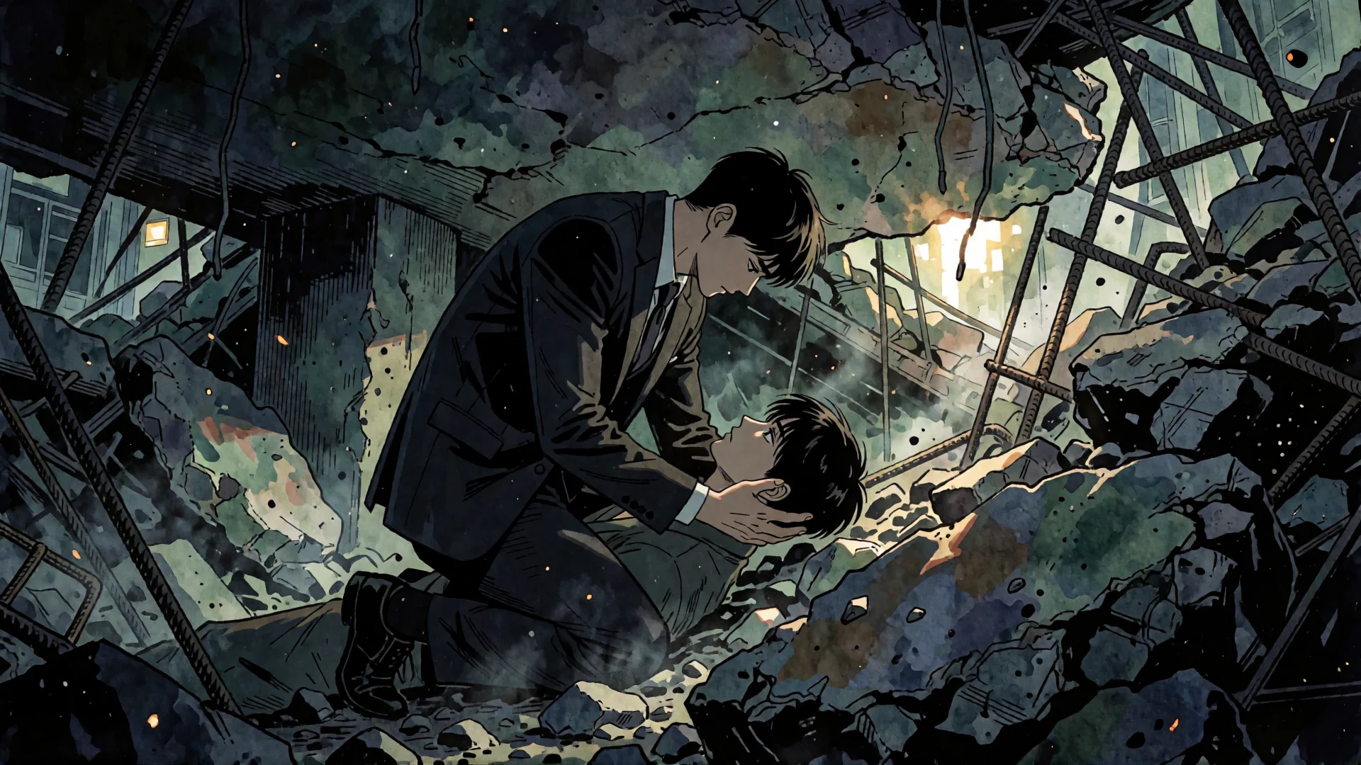 Chapter 346 thumbnail — Got Dropped in a Ghost Story, Still Gotta Work — Part 2