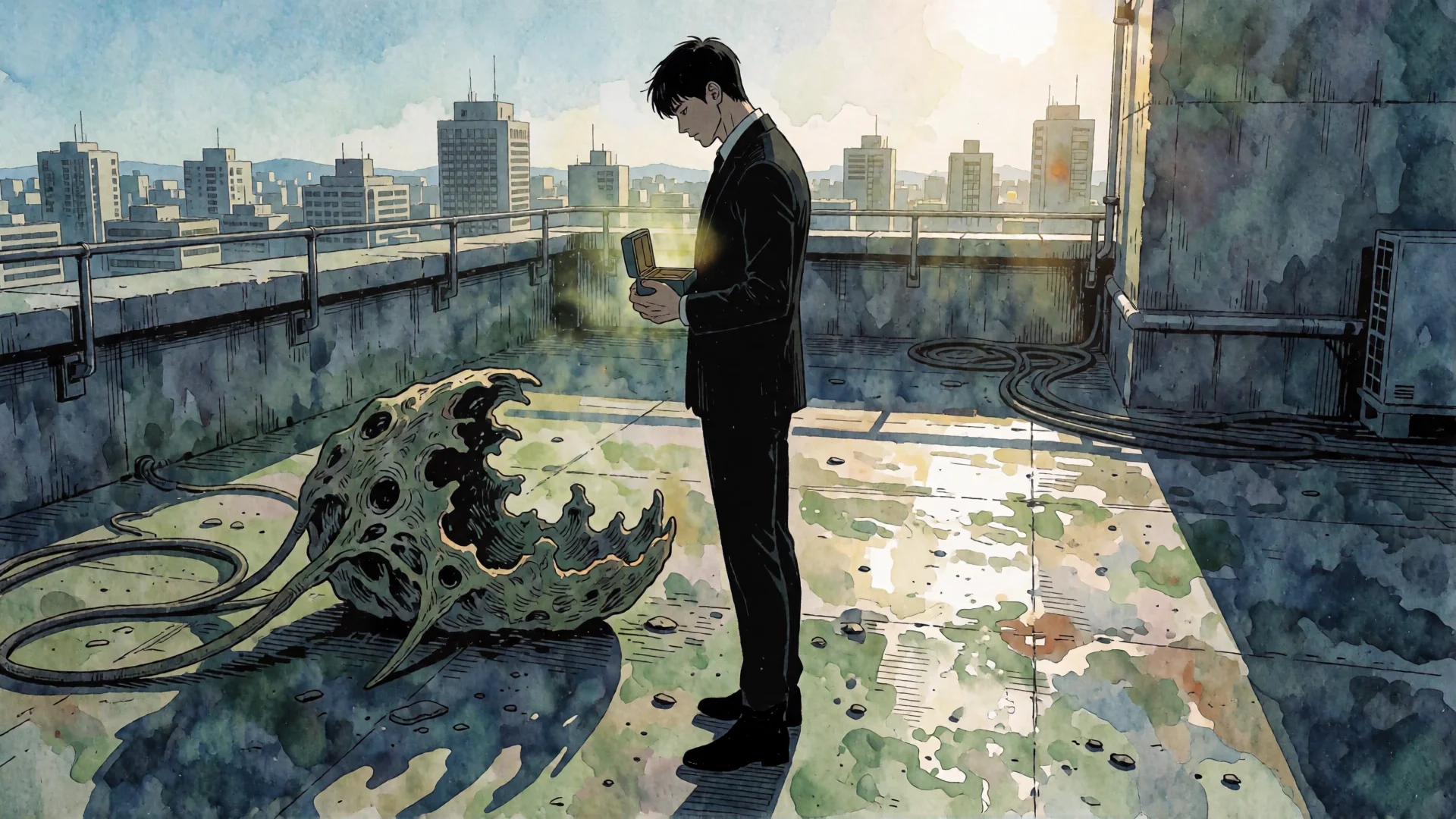 Chapter 358 thumbnail — Got Dropped in a Ghost Story, Still Gotta Work — Part 2