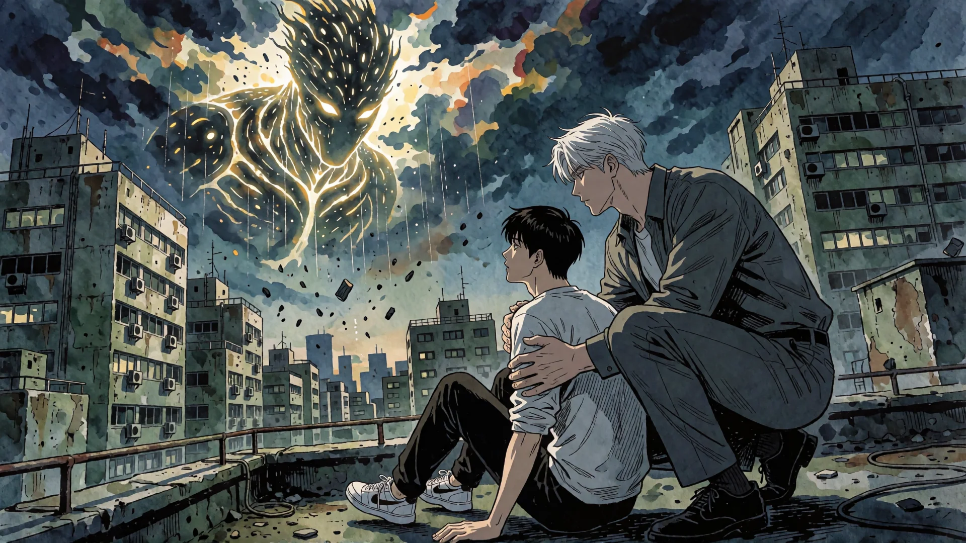 Chapter 362 thumbnail — Got Dropped in a Ghost Story, Still Gotta Work — Part 2