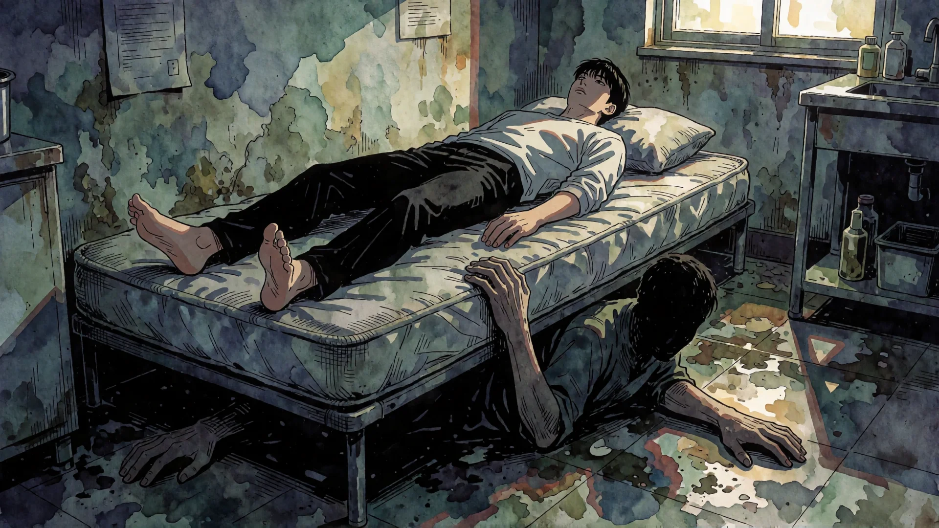 Chapter 376 thumbnail — Got Dropped in a Ghost Story, Still Gotta Work — Part 3