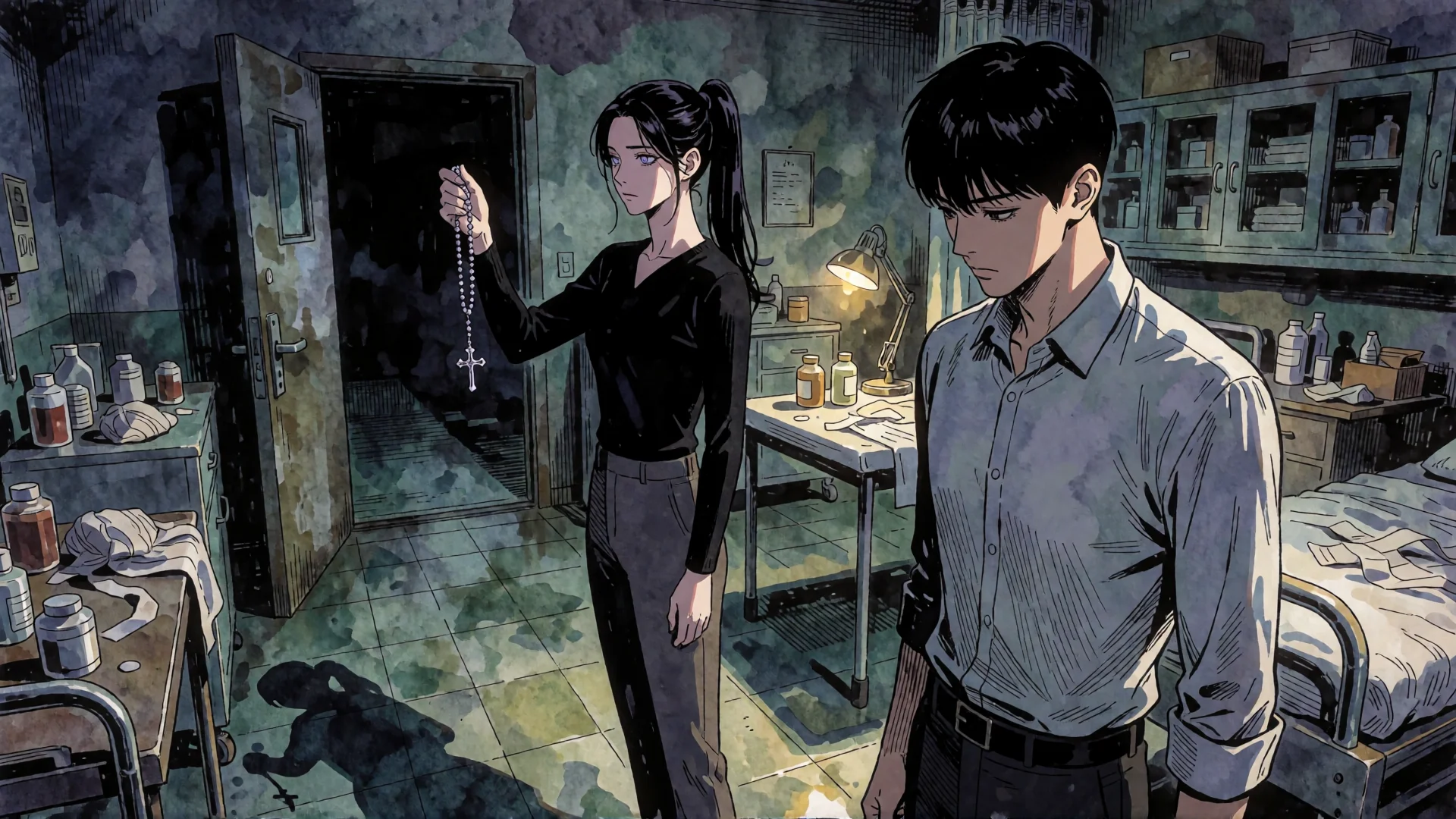 Chapter 386 thumbnail — Got Dropped in a Ghost Story, Still Gotta Work — Part 3