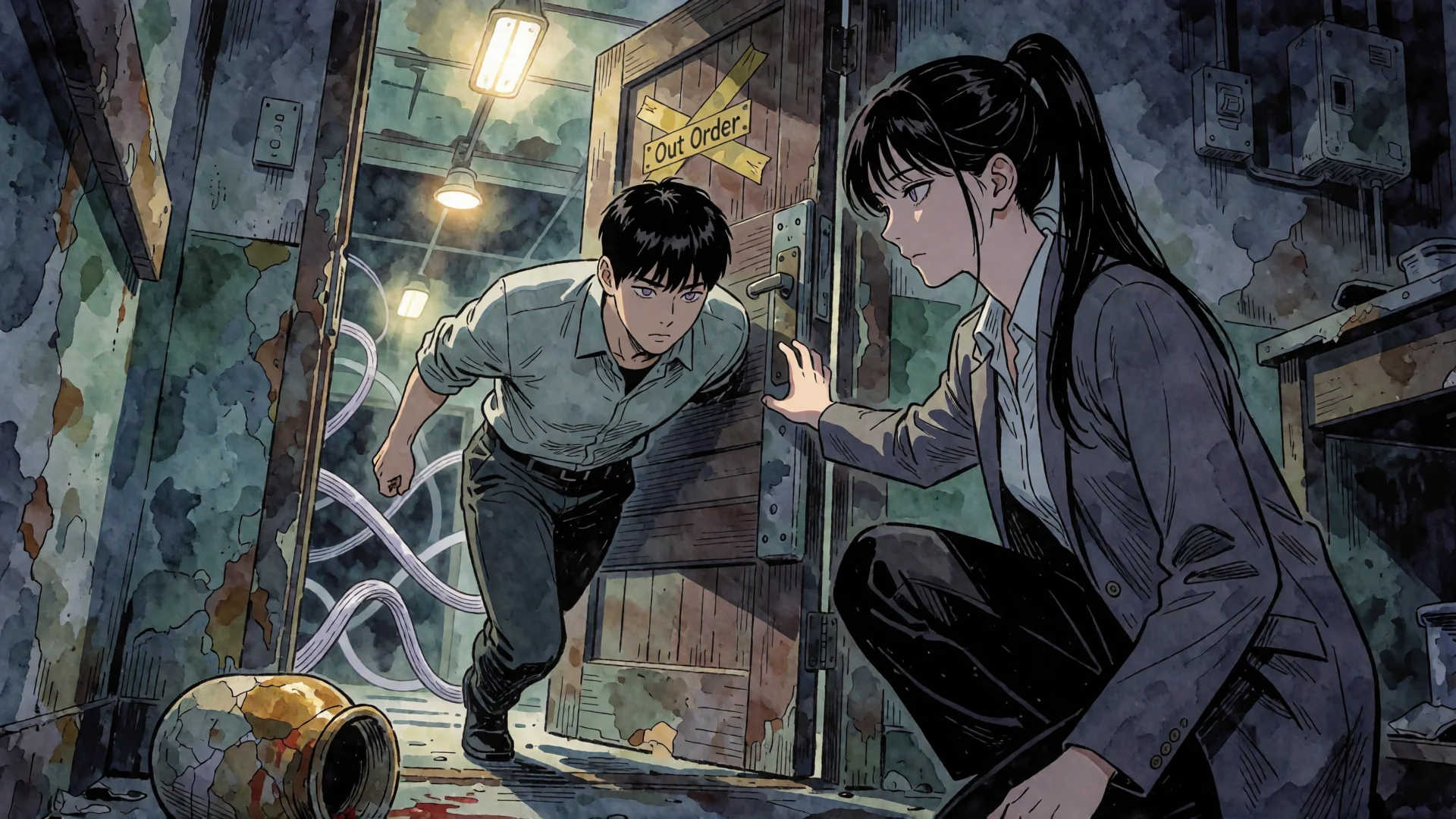 Chapter 387 thumbnail — Got Dropped in a Ghost Story, Still Gotta Work — Part 3