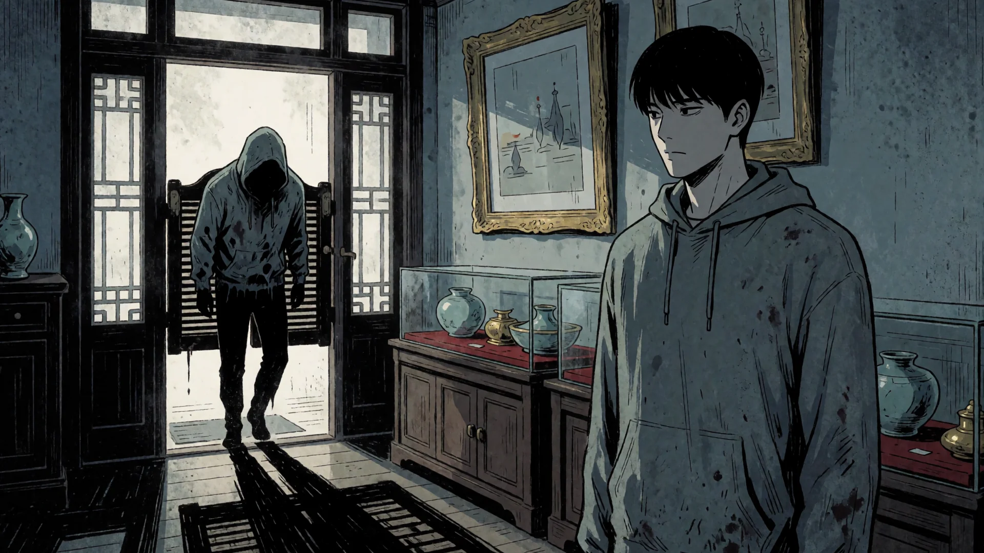 Chapter 116 thumbnail — Got Dropped in a Ghost Story, Still Gotta Work