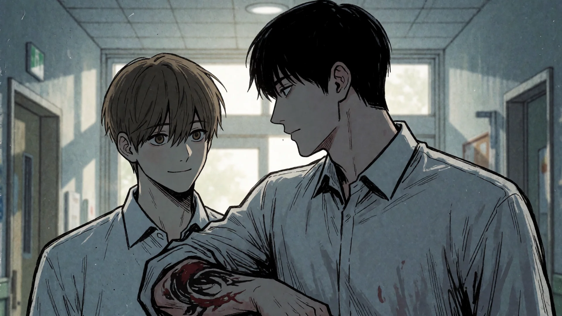 Chapter 145 thumbnail — Got Dropped in a Ghost Story, Still Gotta Work
