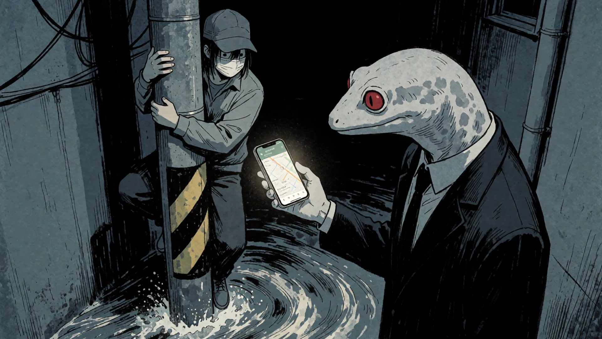 Chapter 203 thumbnail — Got Dropped in a Ghost Story, Still Gotta Work