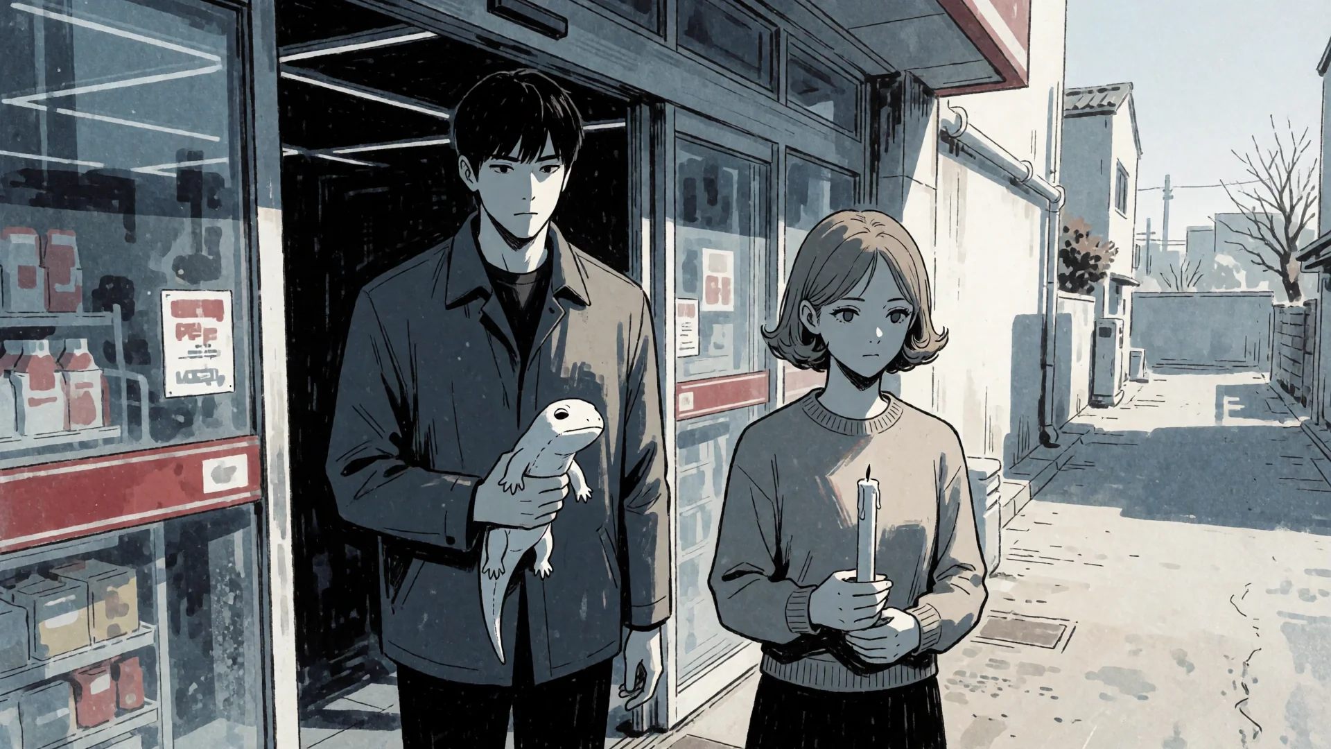 Chapter 320 thumbnail — Got Dropped in a Ghost Story, Still Gotta Work