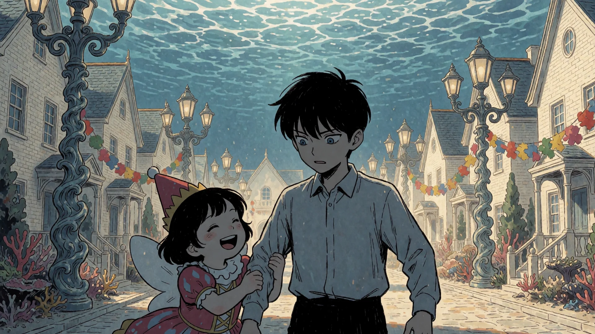 Chapter 349 thumbnail — Got Dropped in a Ghost Story, Still Gotta Work