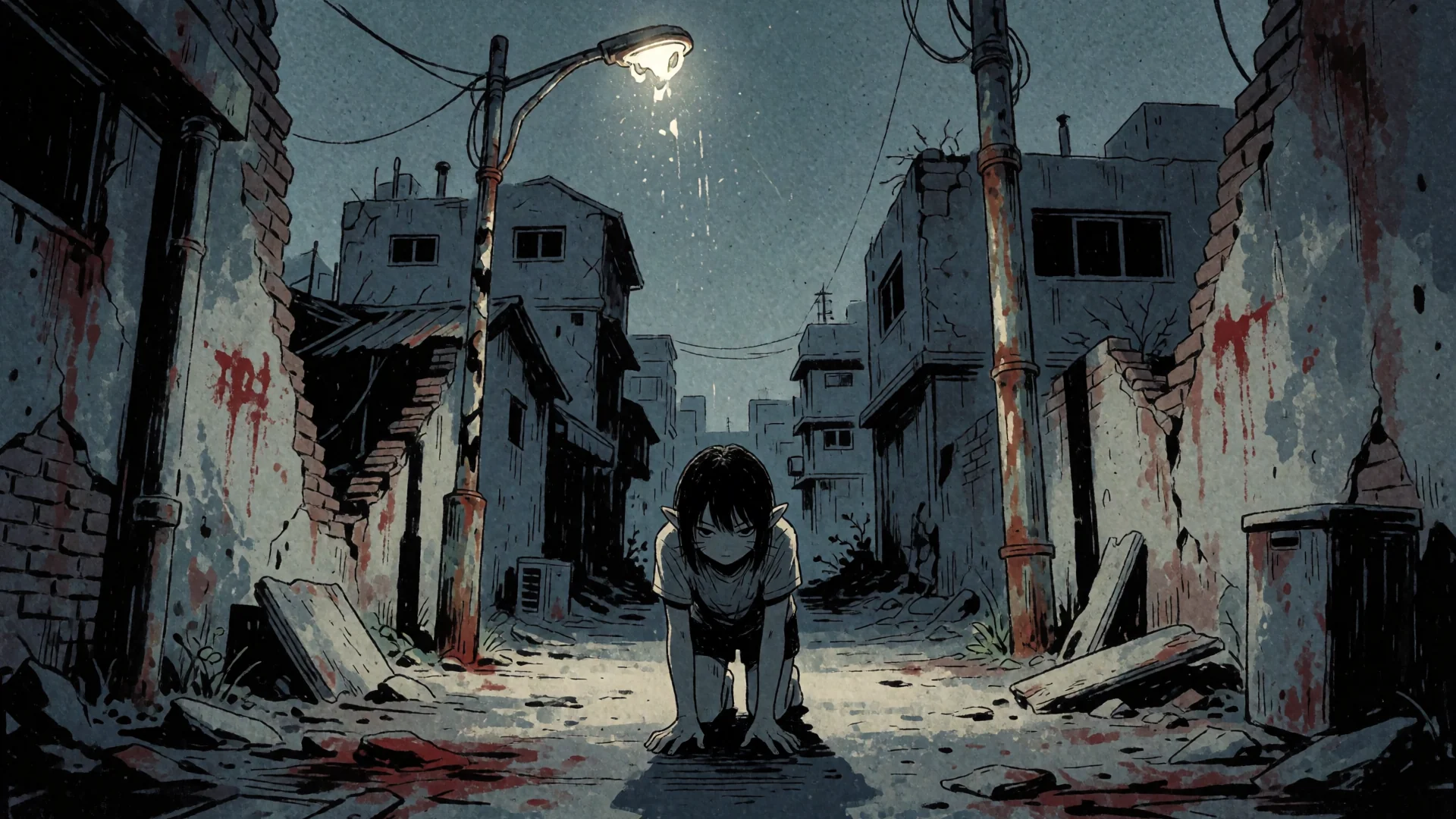 Chapter 351 thumbnail — Got Dropped in a Ghost Story, Still Gotta Work