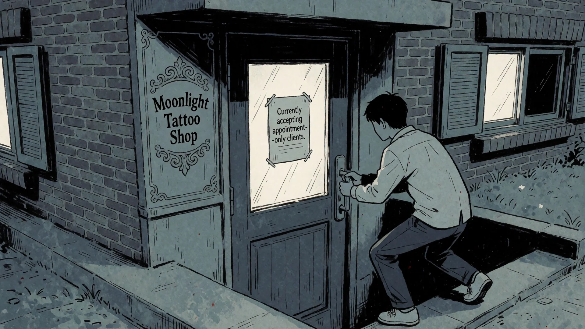 Chapter 355 thumbnail — Got Dropped in a Ghost Story, Still Gotta Work