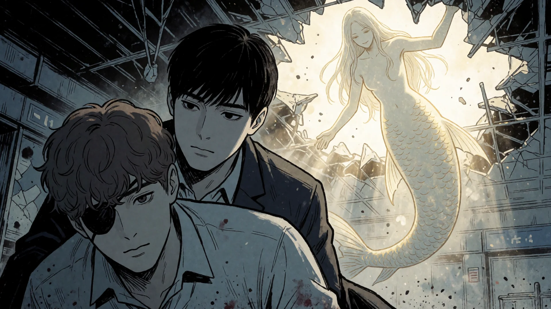 Chapter 367 thumbnail — Got Dropped in a Ghost Story, Still Gotta Work