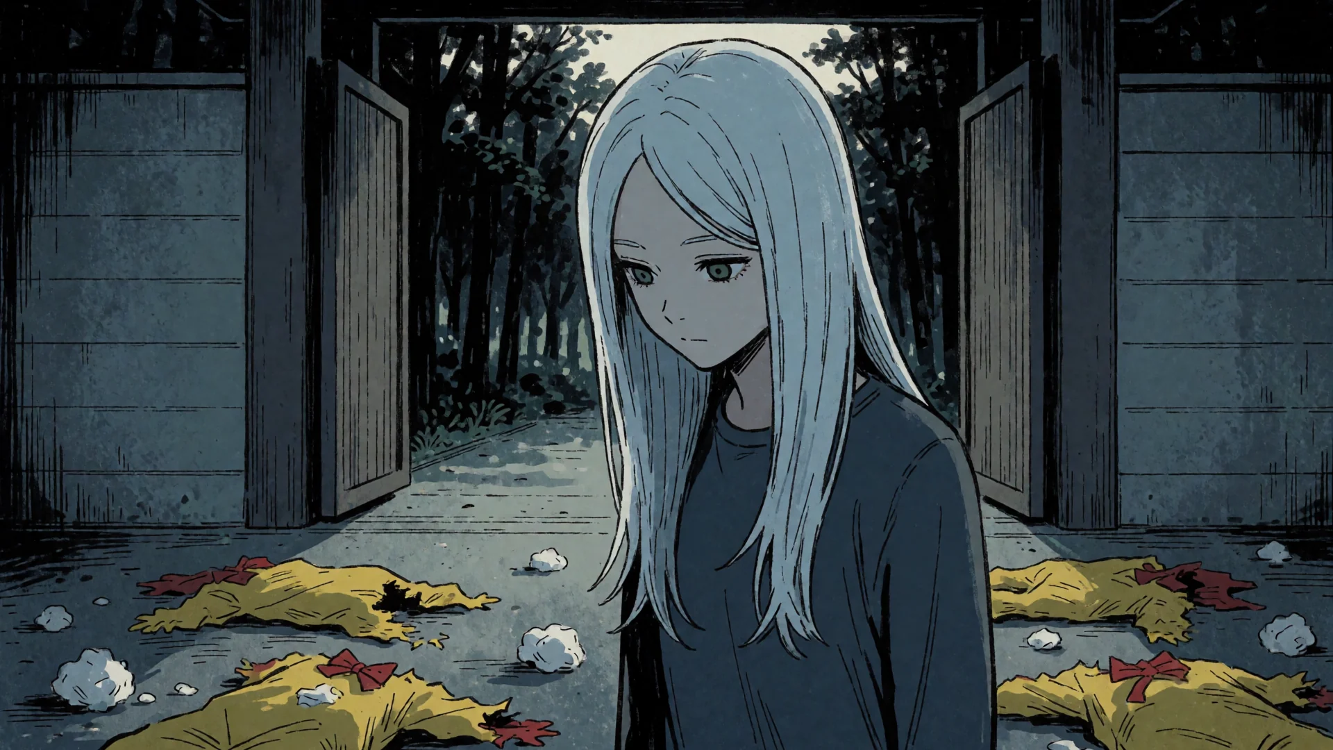 Chapter 413 thumbnail — Got Dropped in a Ghost Story, Still Gotta Work