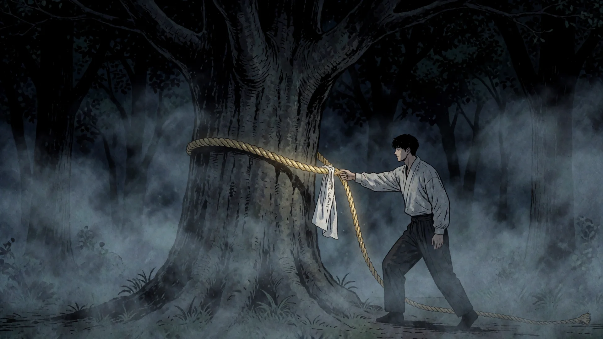 Chapter 78 thumbnail — Got Dropped in a Ghost Story, Still Gotta Work
