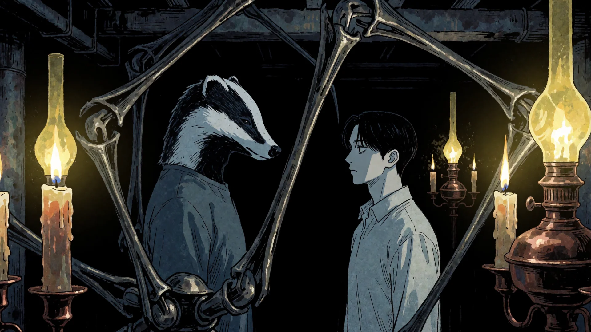 Chapter 97 thumbnail — Got Dropped in a Ghost Story, Still Gotta Work